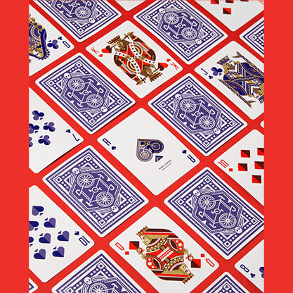 DKNG (Purple Wheel) Playing Cards by Art of Play