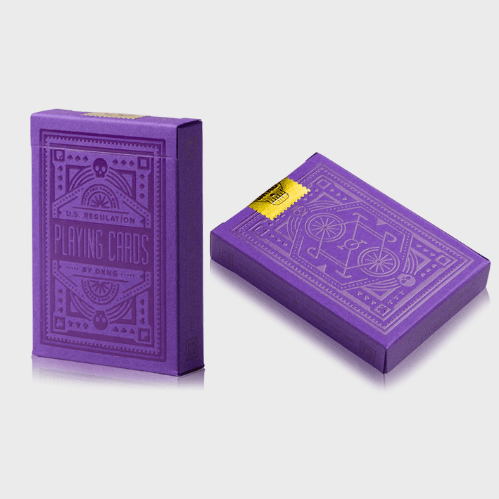 DKNG (Purple Wheel) Playing Cards by Art of Play