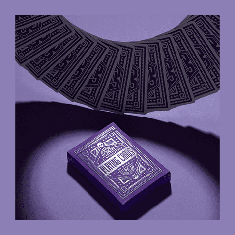 DKNG (Purple Wheel) Playing Cards by Art of Play