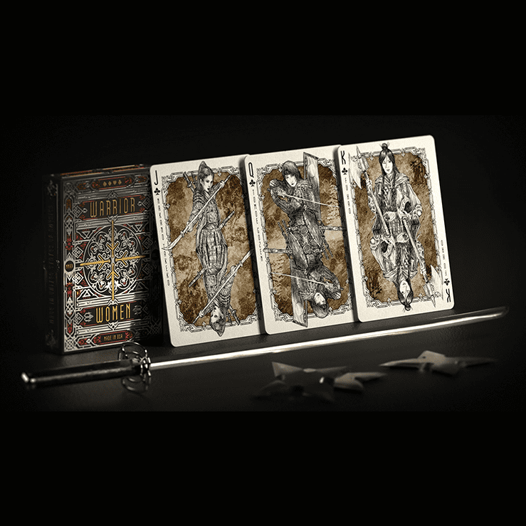 Warrior Women (Gilded) Playing Cards by Headless Kings