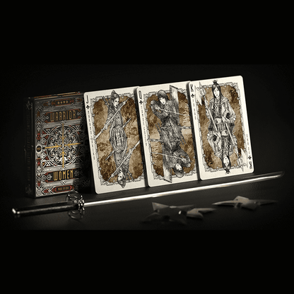 Warrior Women (Gilded) Playing Cards by Headless Kings