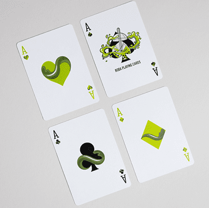 MATCHA BOBA Playing Cards by BaoBao Restaurant