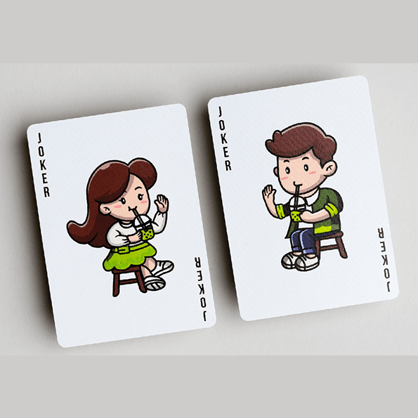 MATCHA BOBA Playing Cards by BaoBao Restaurant