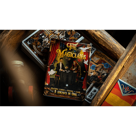 The Magicians Playing Cards, Card Game and Puzzle