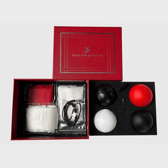 SILK TO BALL SET (Automatic) by JL Magic - Trick