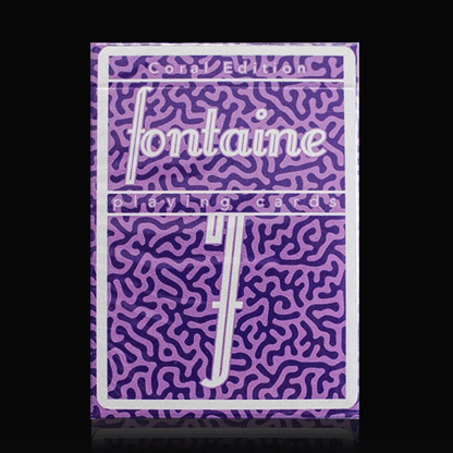 Fontaine Fantasies: Coral Playing Cards