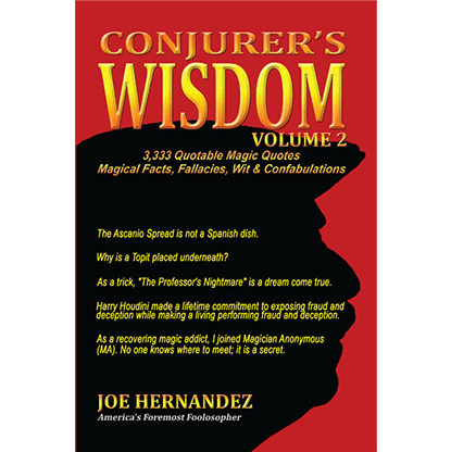 Conjuror's Wisdom Vol 2 by Joe Hernandez - Book