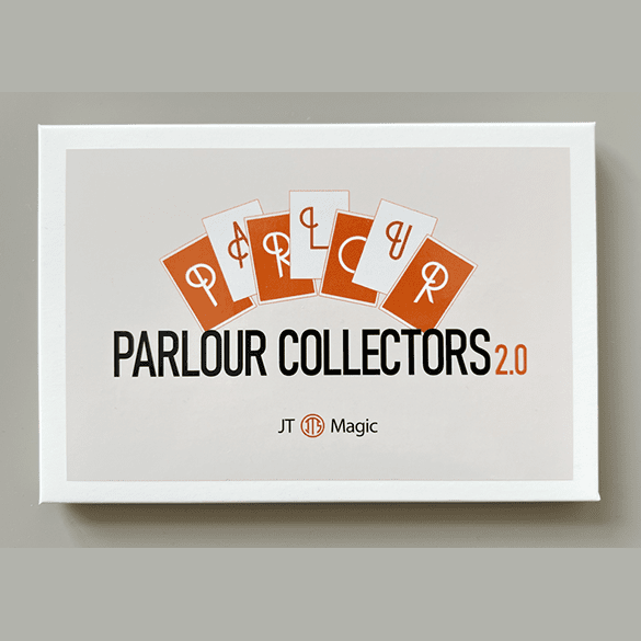 Parlour Collectors 2.0 RED (Gimmicks and Online Instructions) by JT - Trick