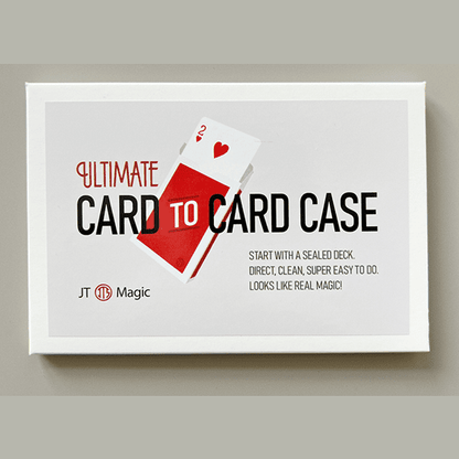 Ultimate Card to Card Case RED (Gimmicks and Online Instructions) by JT - Trick