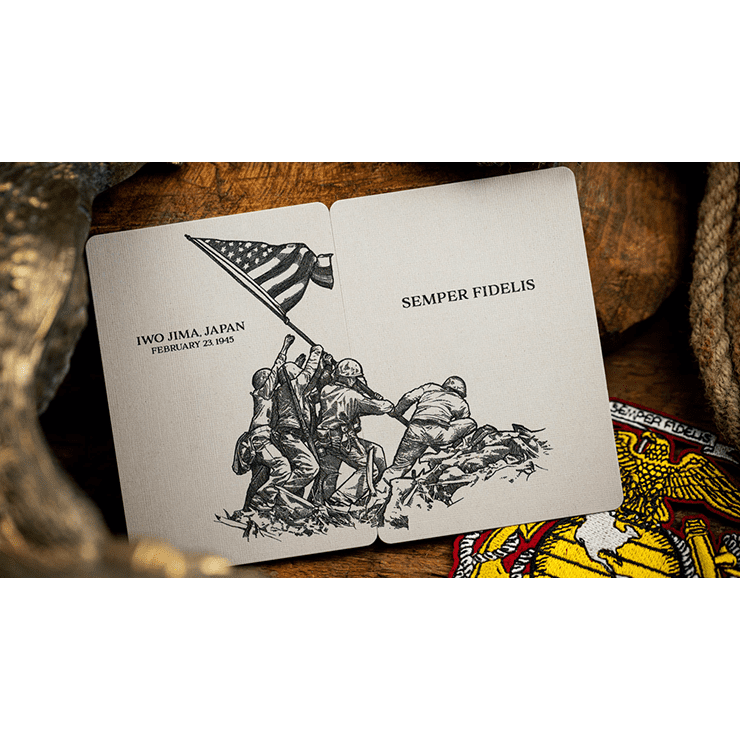 Marines Playing Cards by Kings Wild Project