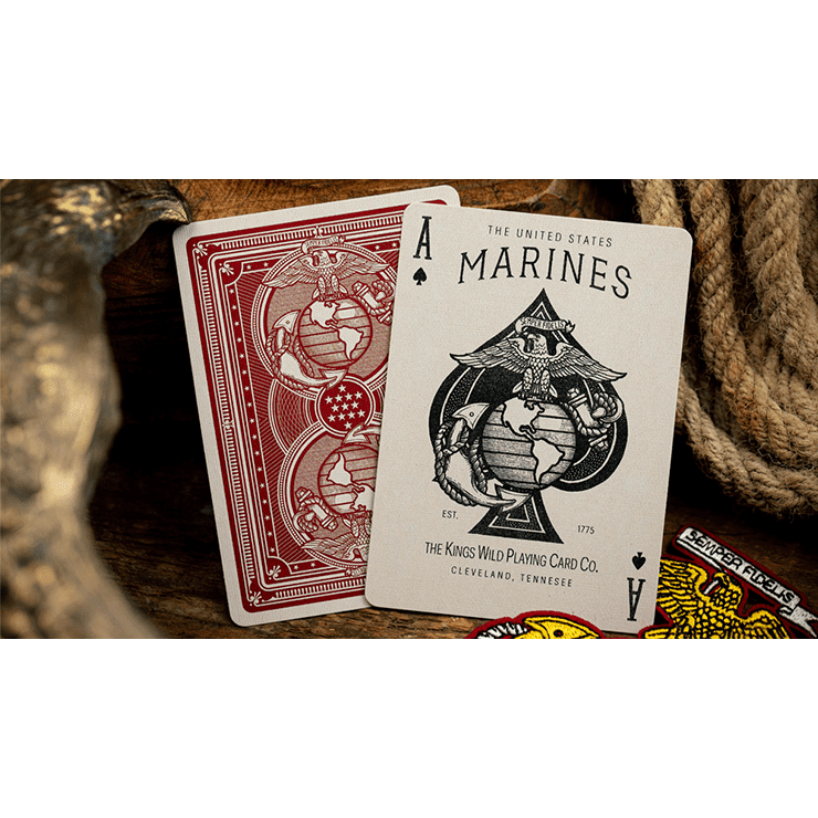 Marines Playing Cards by Kings Wild Project