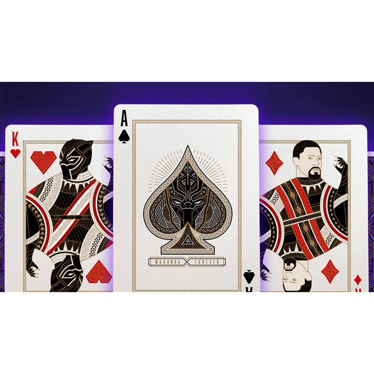 Black Panther Playing Cards by theory11