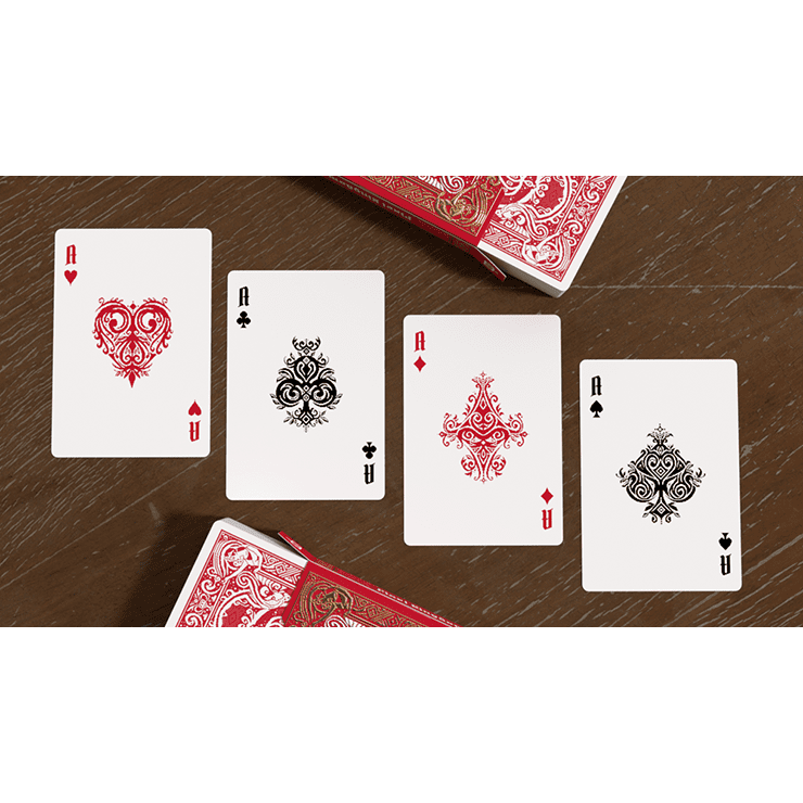 Pixel Kingdom (Red Edition) Playing Cards