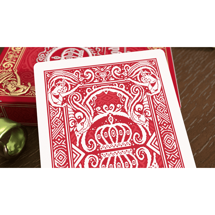 Pixel Kingdom (Red Edition) Playing Cards