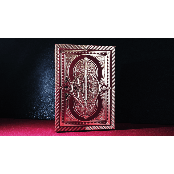 Oath Standard (Burgundy) Playing Cards by Lotrek