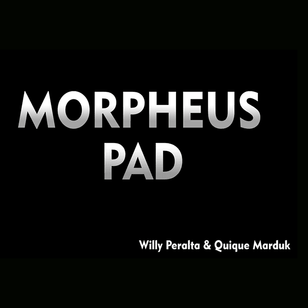 Morpheus Pad (Gimmick and Online Instructions) by Quique Marduk and Willy Peralta - Trick