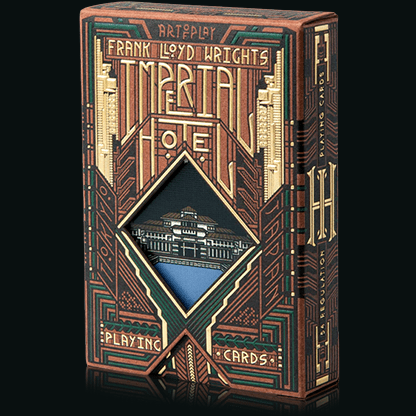 Imperial Hotel Playing Cards by Art of Play