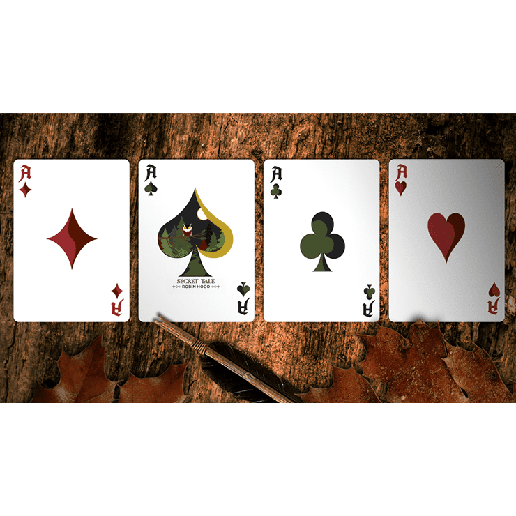 Secret Tale of Robin Hood: Black Owl Playing Cards