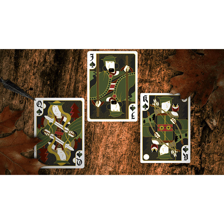 Secret Tale of Robin Hood: Black Owl Playing Cards