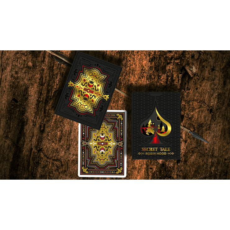 Secret Tale of Robin Hood: Black Owl Playing Cards