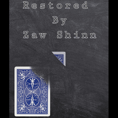 Restored by Zaw Shinn video DOWNLOAD