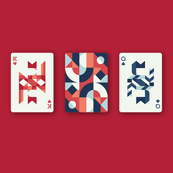 Abstract Playing Cards