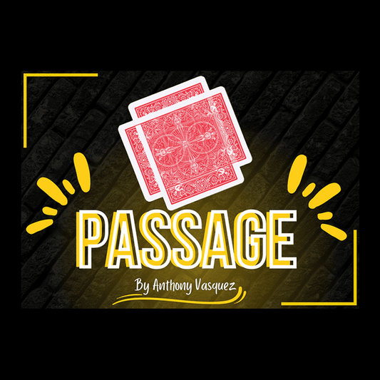 Passage BLUE (Gimmicks and Online Instructions) by Anthony Vasquez - Trick