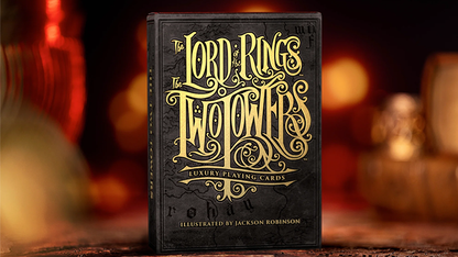 The Lord of the Rings - Two Towers Playing Cards (Gilded Edition) by Kings Wild