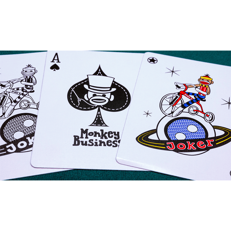 Monkey Business Playing Cards (Sock Monkey)