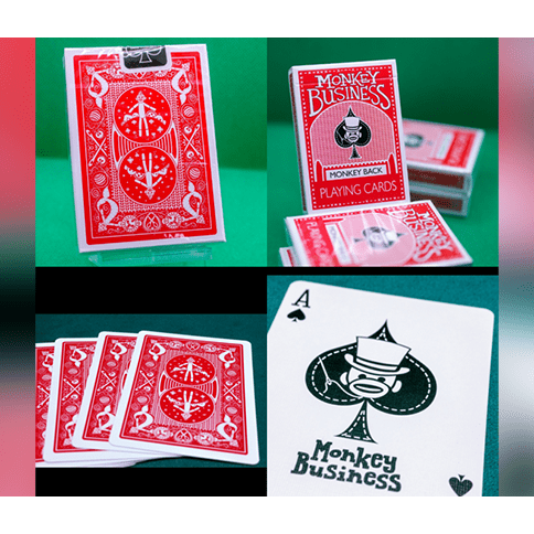 Monkey Business Playing Cards (Sock Monkey)