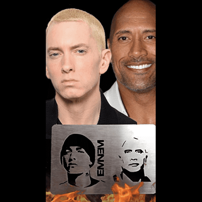 Celebrity Scorch (The ROCK & EMNEM) by Mathew Knight and Stephen Macrow