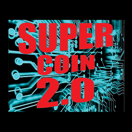 SUPER COIN 2.0 (Gimmicks and Online Instructions) by Mago Flash -Trick