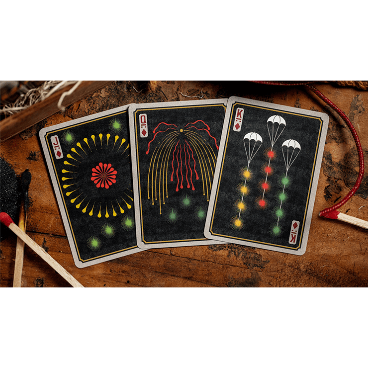 Flower of Fire Playing Cards by Kings Wild Project