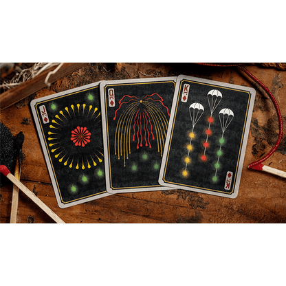 Flower of Fire Playing Cards by Kings Wild Project