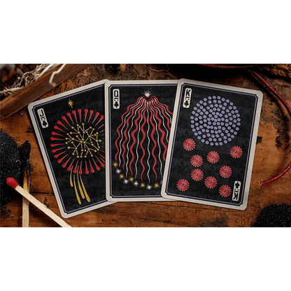 Flower of Fire Playing Cards by Kings Wild Project