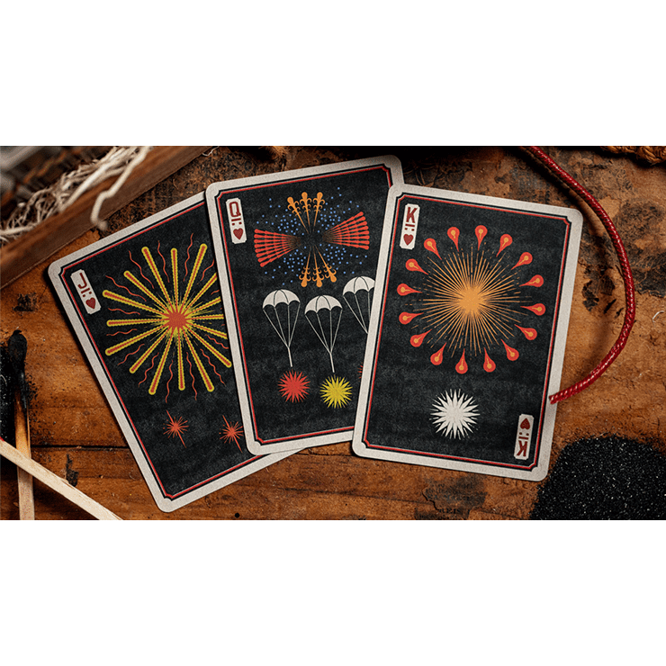 Flower of Fire Playing Cards by Kings Wild Project