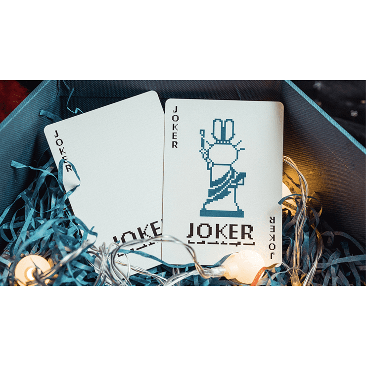 Surprise Deck V5 (Blue) Playing cards by Bacon Playing Card Company