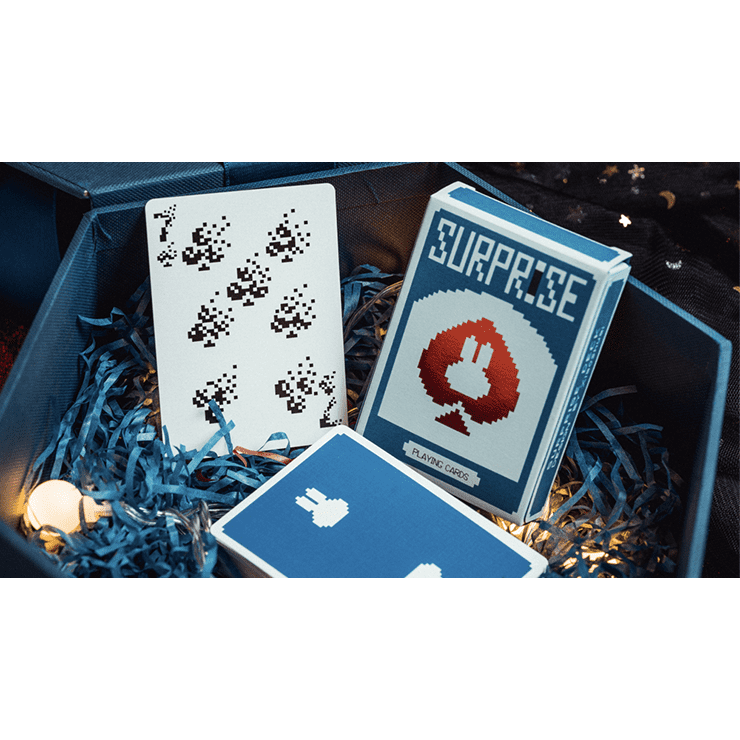 Surprise Deck V5 (Blue) Playing cards by Bacon Playing Card Company