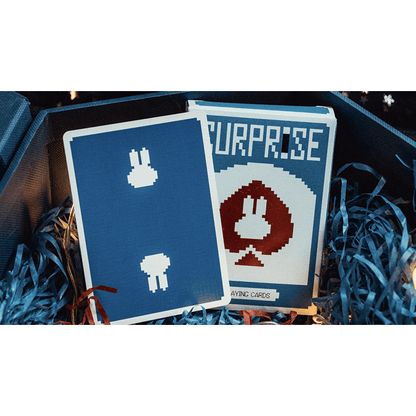 Surprise Deck V5 (Blue) Playing cards by Bacon Playing Card Company