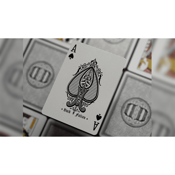 Smoke & Mirrors x Fulton (Smoke-White) Playing Cards by Dan & Dave