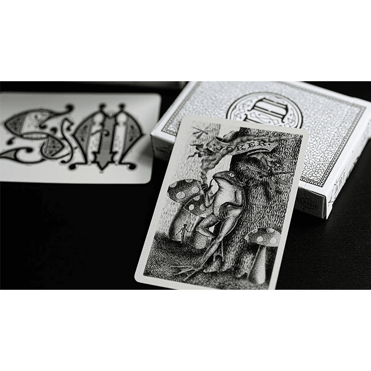 Smoke & Mirrors x Fulton (Smoke-White) Playing Cards by Dan & Dave