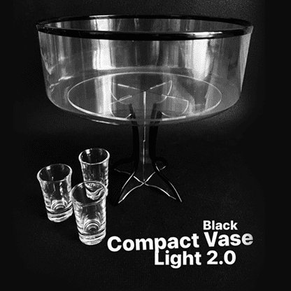 Compact Vase Light BLACK by Victor Voitko - Trick
