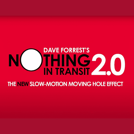 Nothing In Transit 2.0 (Gimmicks and Online Instructions) by David Forrest - Trick