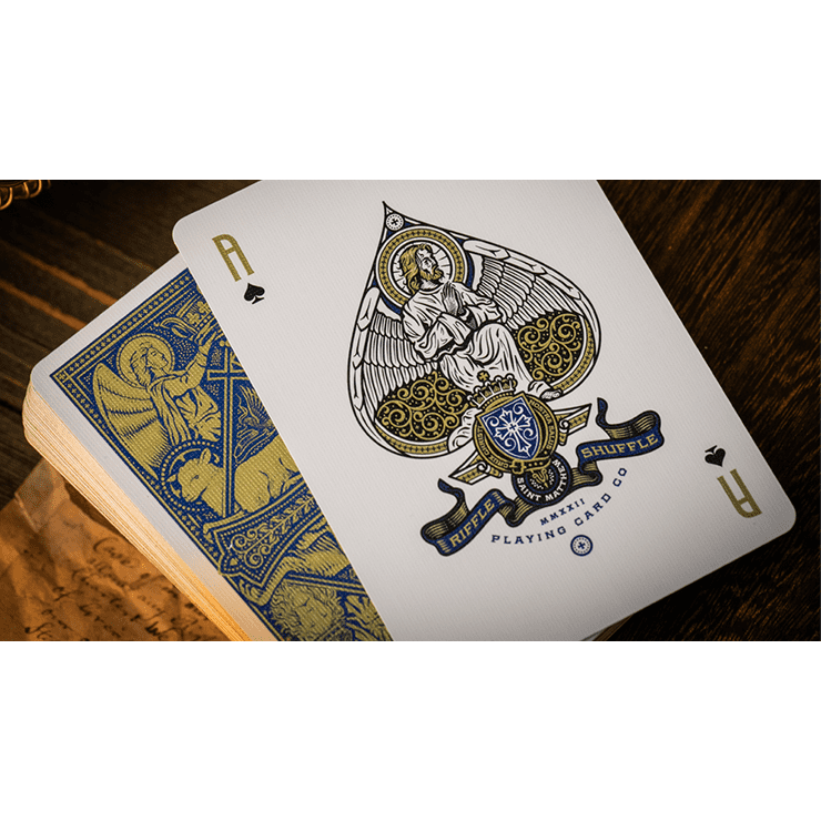 The Cross (Admiral Angels) Playing Cards by Peter Voth x Riffle Shuffle