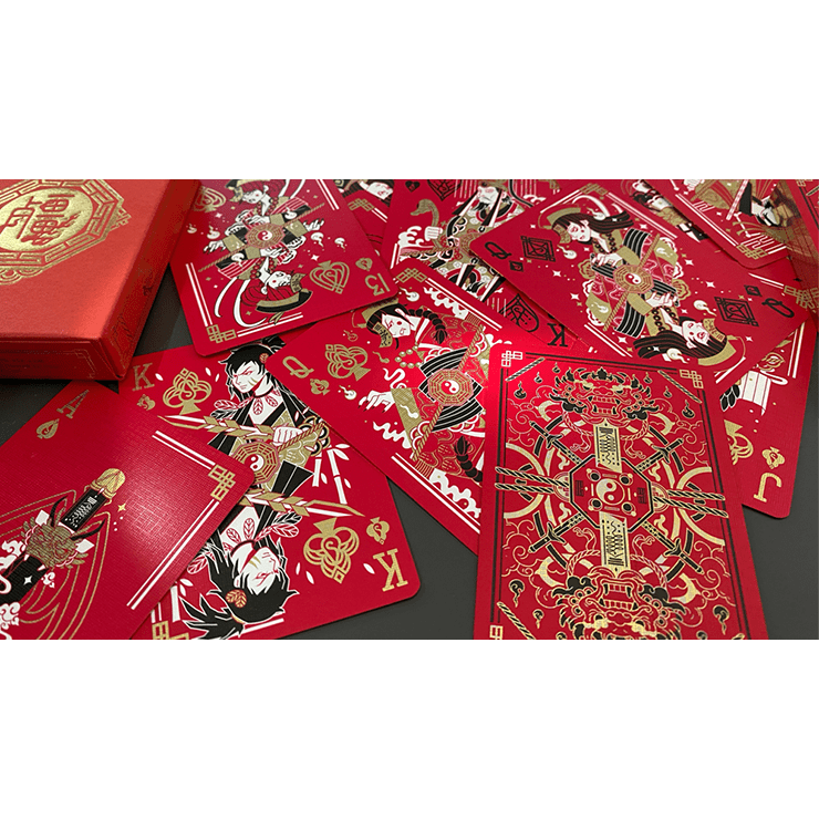 Geung Si The Torpor (Red) Playing Cards