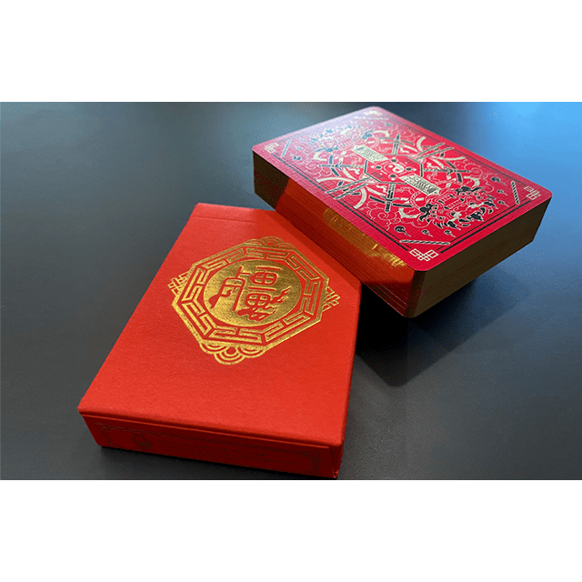 Geung Si The Torpor (Red) Playing Cards