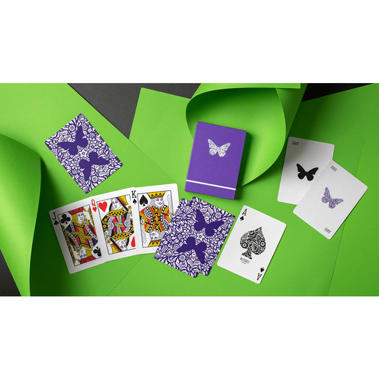 Butterfly Playing Cards (Royal Purple Edition)