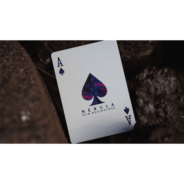 Holographic Foiled Nebula Playing Cards