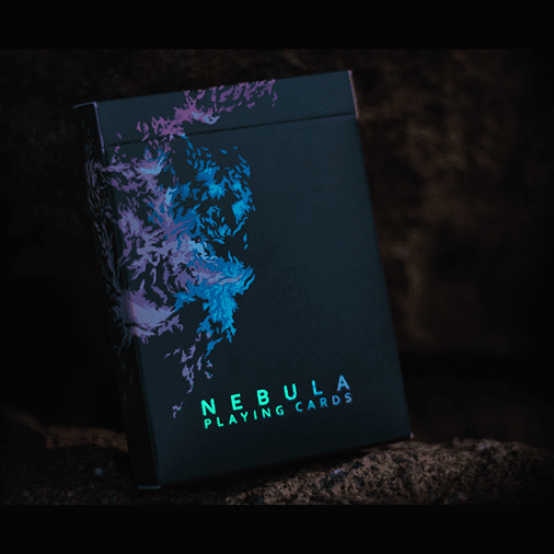 Holographic Foiled Nebula Playing Cards