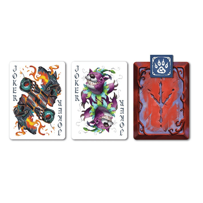 Dragon tome playing cards sale